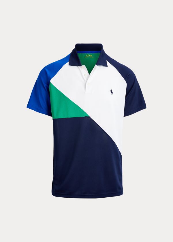 Polo Ralph Lauren Tech Piqué Polo Shirt Herre Danmark (DWNKP0126)